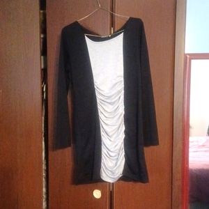 Black and gray dress Ownest brand size XXL, never worn fits like a large